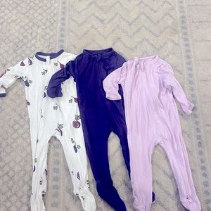 Kyte baby set of 3 sleepers